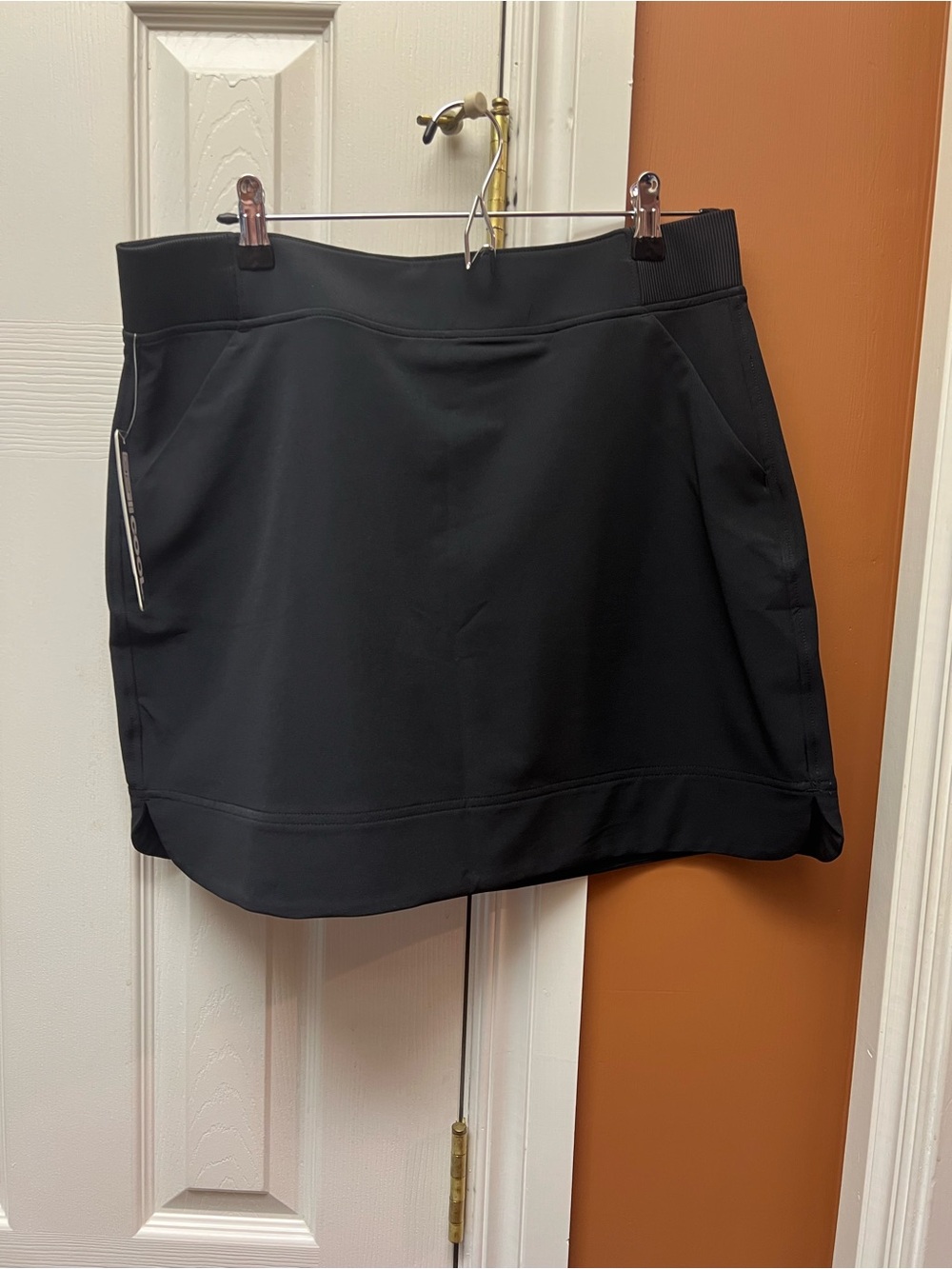 32 Degrees Black Active Skort with Hidden Pockets